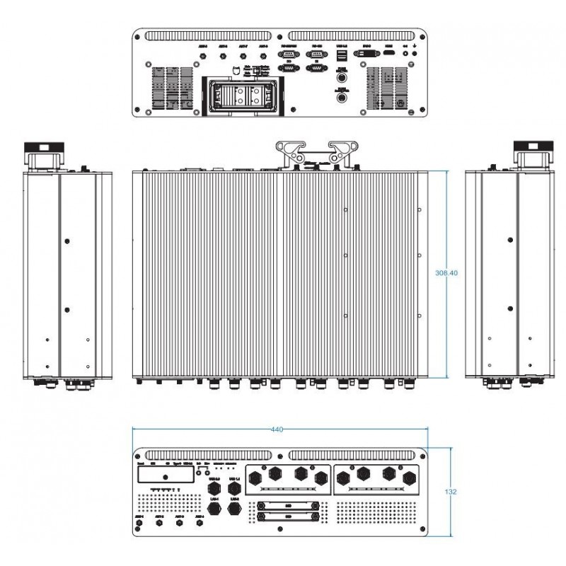 EN50155 (2021), EN4545-2 Toggodkjent Windows10, Windows 11, POE, 10G LAN