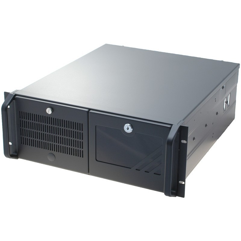 4U 19\" ATX kabinet, sortfor4U housing