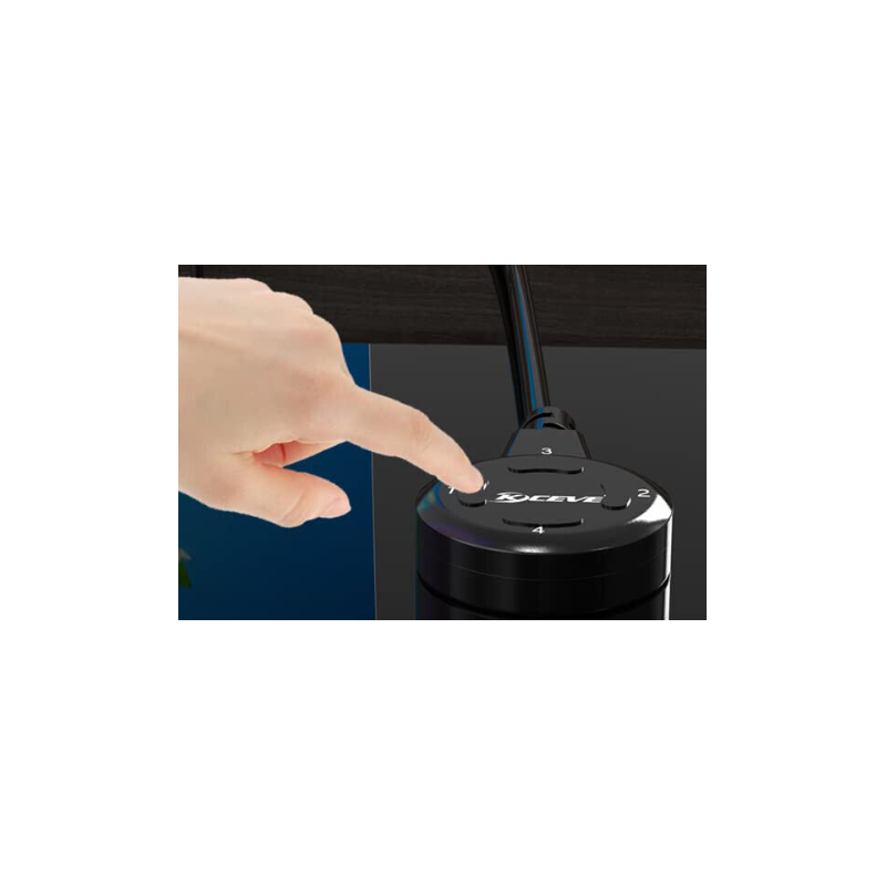 4-ports HDMI KVM-svitsj med USB 3.0, 4K@60Hz-støtte