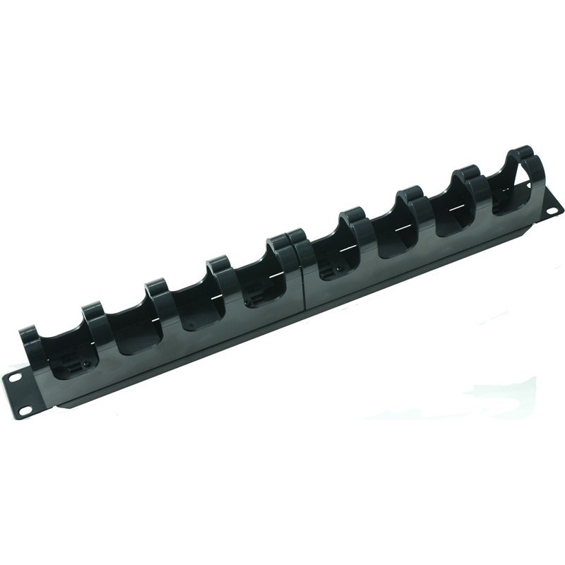 Cable holder for 19 "rack cabinet - Black