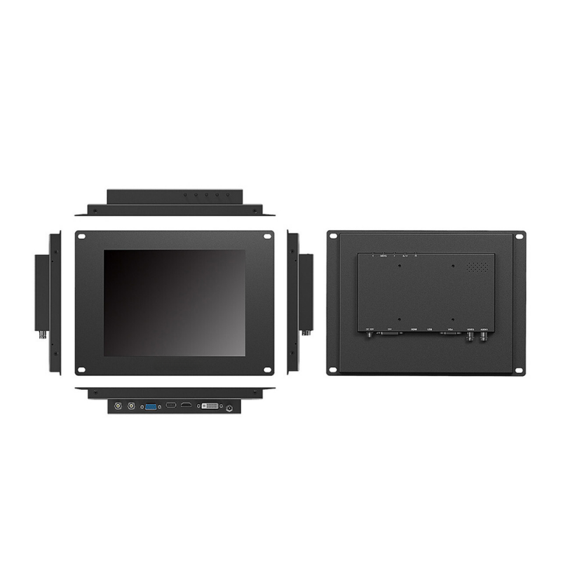 Pamel Mount Open Frame 9.7" TFT Touch screen HDMI, VGA, DVI, Composite 4:3