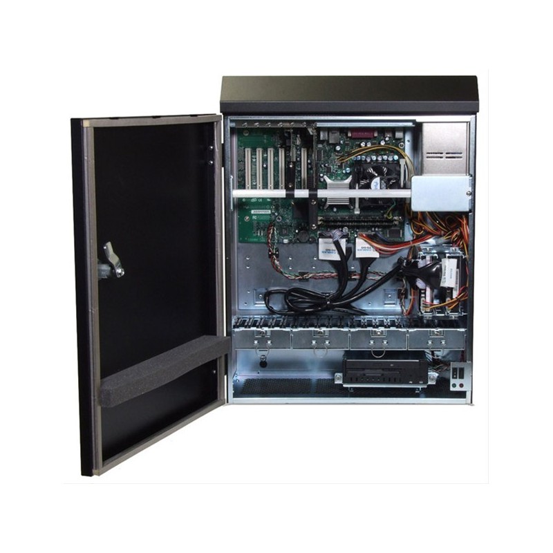 4U Vægkabinet, ATX, med lågeforKabinetter