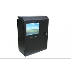 4U PC cabinet - For wall mounting - With VGA