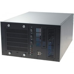 4U 6 slot PC cabinet for wall mount, PICMG back planeforWall Mount ...