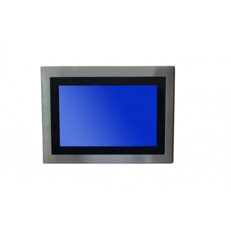 10.1" vandtæt IP66 og vandalsikker skærm i rustfrit stål, Full IP66/IP69K, VGA og HDMI - DANBIT