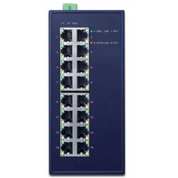 Robust 16-Port Industrial Gigabit Ethernet Switch for Harsh Environments