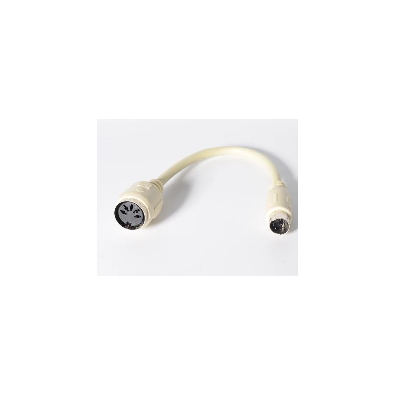 AT keyboard for PS2, DIN5 female to mini din 6 male