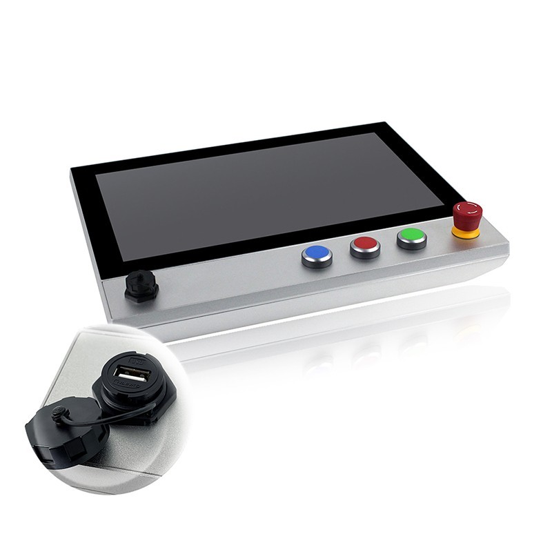 Høyytelses panel-PC med 15,6" berøringsskjerm IP65 full, Intel 8th Gen i3-8145U, 2,1GHz