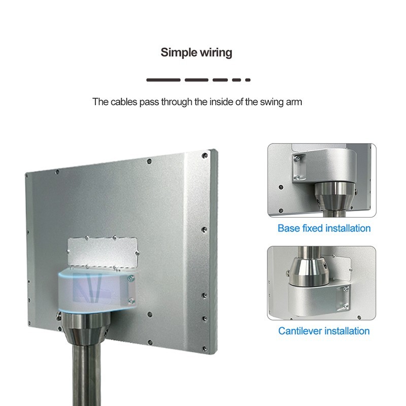 Høyytelses panel-PC med 15,6" berøringsskjerm IP65 full, Intel 8th Gen i3-8145U, 2,1GHz