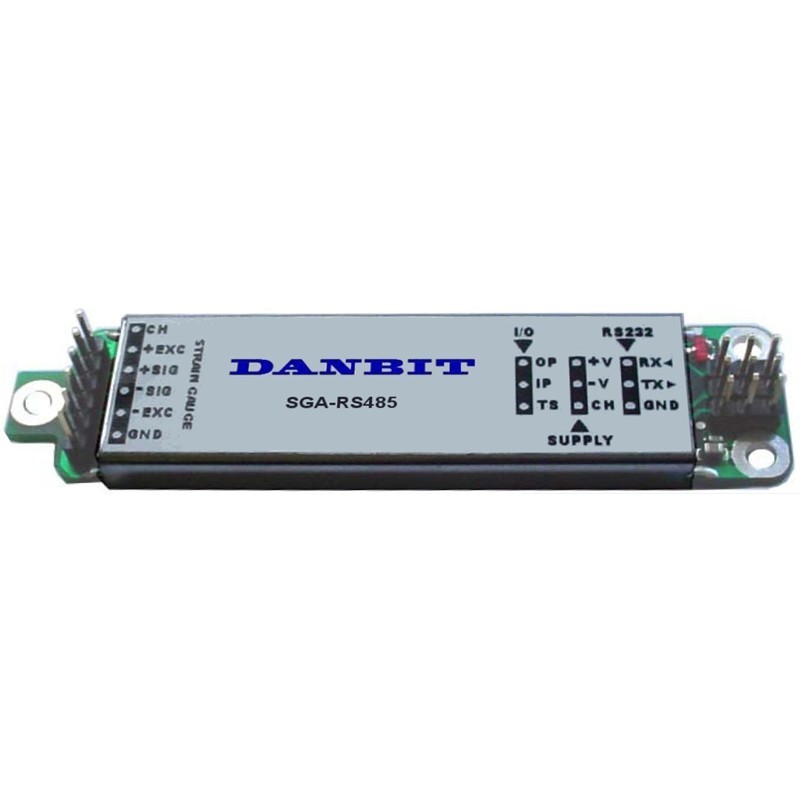 Vejeforstærker med RS232 udgforLoad Cells