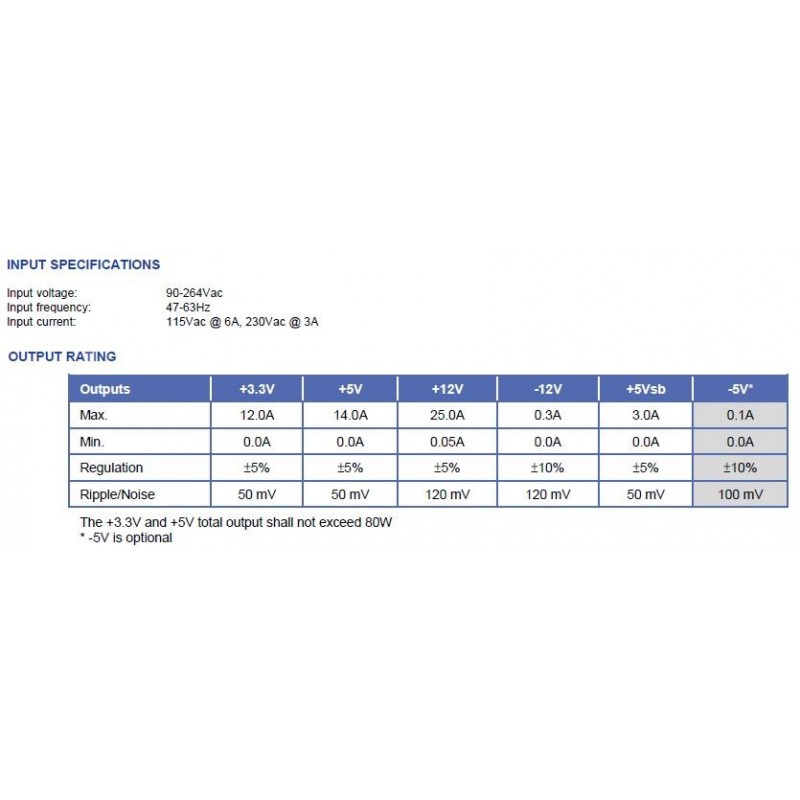 300 1 Unit voltage supply ATX 300Watt 1unit cabinet industrial PC