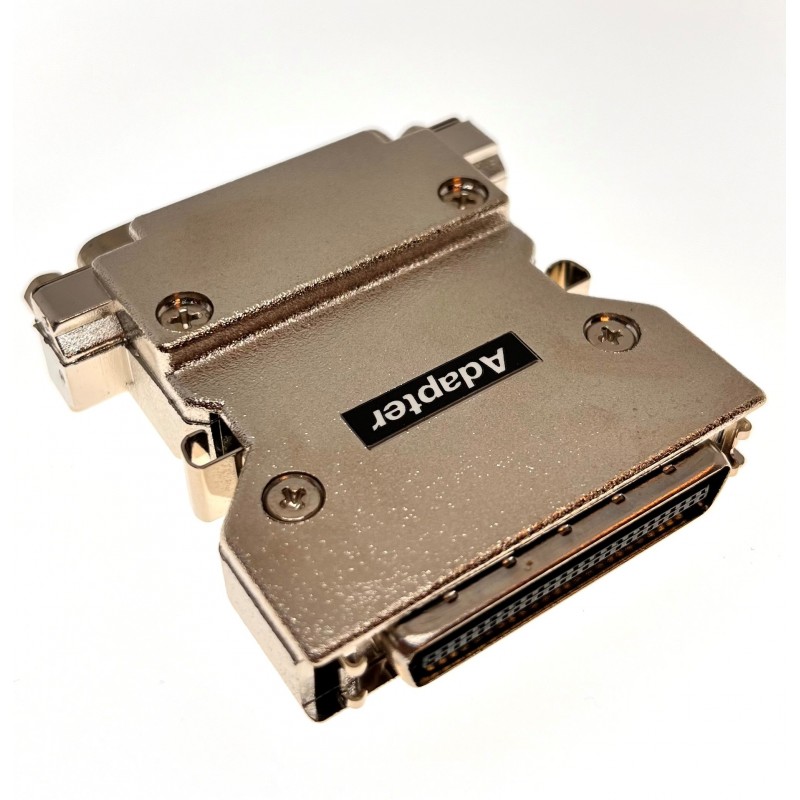 SCSI Adapter - DB25 - 50 pin mini centronic - male male