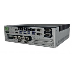 Intel® 12th / 13th Gen CoreTM Fanless Edge AI Computer supporting Nvidia®  RTX-A2000 w/2x10G POEs