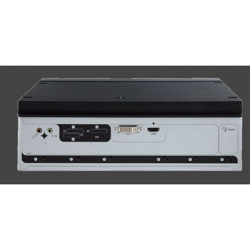 Intel® 12th / 13th Gen CoreTM Fanless Edge AI-datamaskin som støtter Nvidia® RTX-A2000 m/2x10G POEer