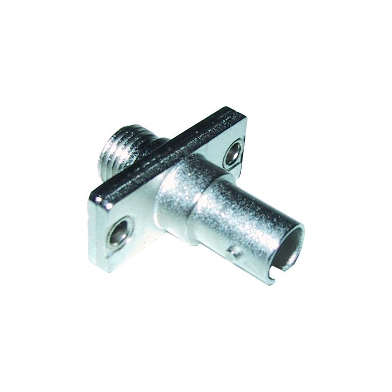 Adapter til ST-FC simplex stik. Multi-modeforFiber adaptor F/F