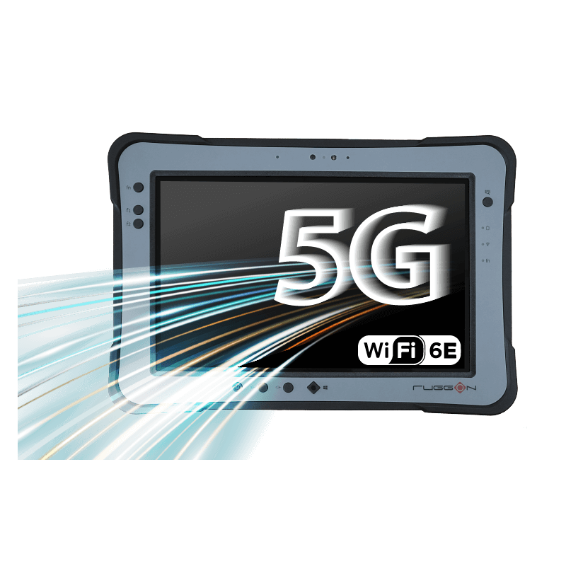10.1" Industrial Tablet PC, PX-501, WINDOWS LTE, 5G Rugged, High nits