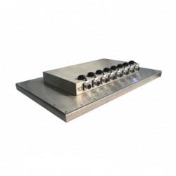 Industriell panel-PC 15,6" 6 x IP65 tilgjengelig med i3, i5, i7, J1900 Celeron, berøringsskjerm 24VDC, USB, VESA