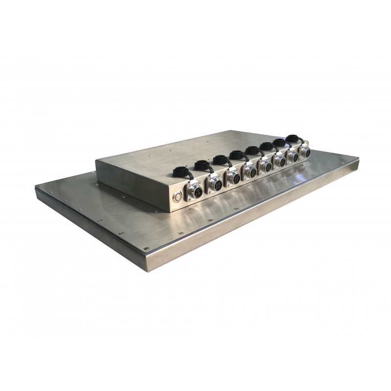 Industriell panel-PC 15,6" 6 x IP65 tilgjengelig med i3, i5, i7, J1900 Celeron, berøringsskjerm 24VDC, USB, VESA