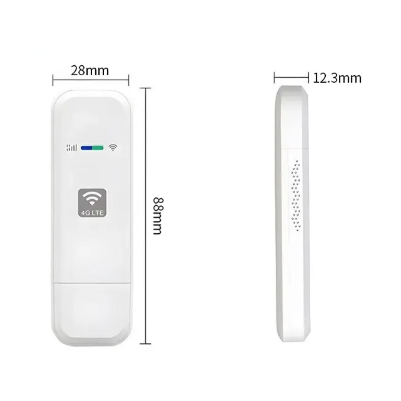 Høyhastighets 4G LTE USB-modem med Wi-Fi | Opptil 150 Mbps nedlastingshastighet