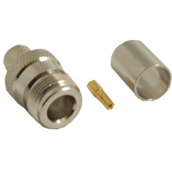 Løst stik, N-type, hunforAntenne adapter