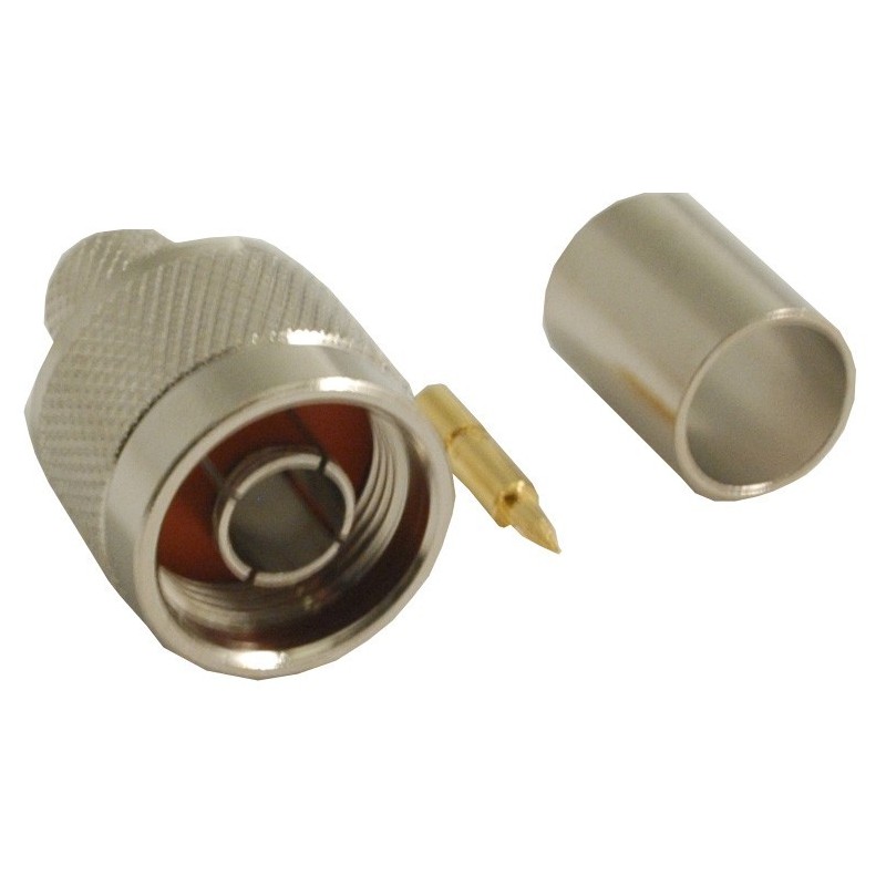 Løst stik, N-type, hanforAntenne adapter