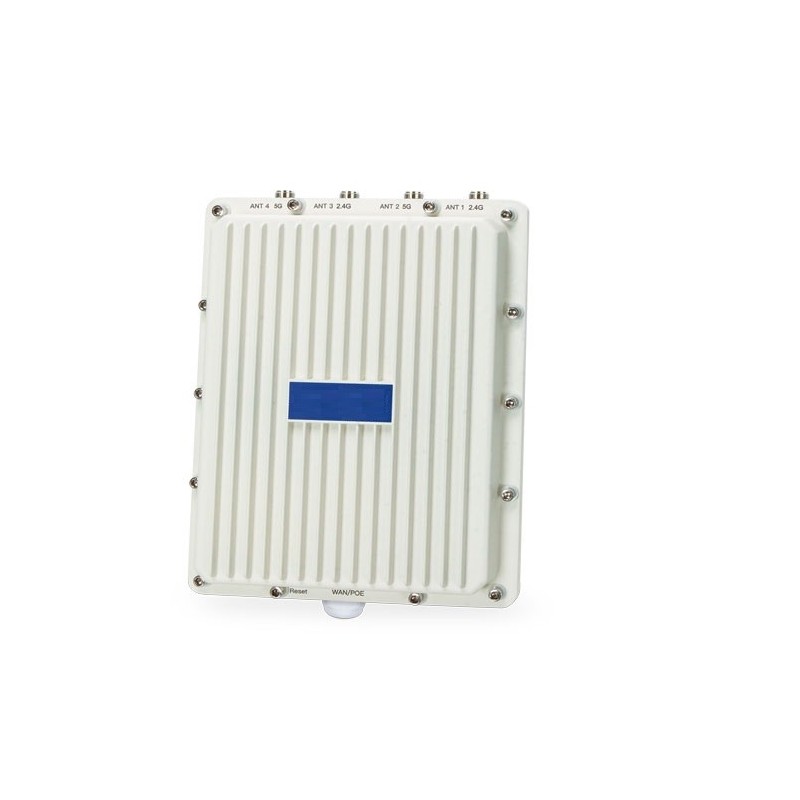 3000Mbit Outdoor Wifi Access Point, Gateway, Repeater - Dual Band 2.4/5GHz, IP67 Aluminum Housing, PoE+