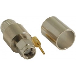 Løst stik, RSMA, hanforAntenne adapter