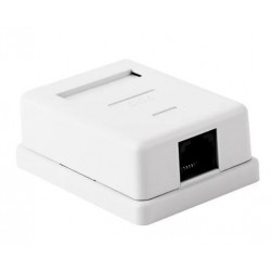 RJ45 Cat. 6a wall outlet STP Shielded
