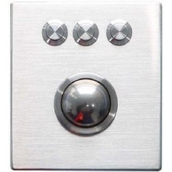 Industrial Optical Trackball Steel, IP68, IP65, Waterproof, USB