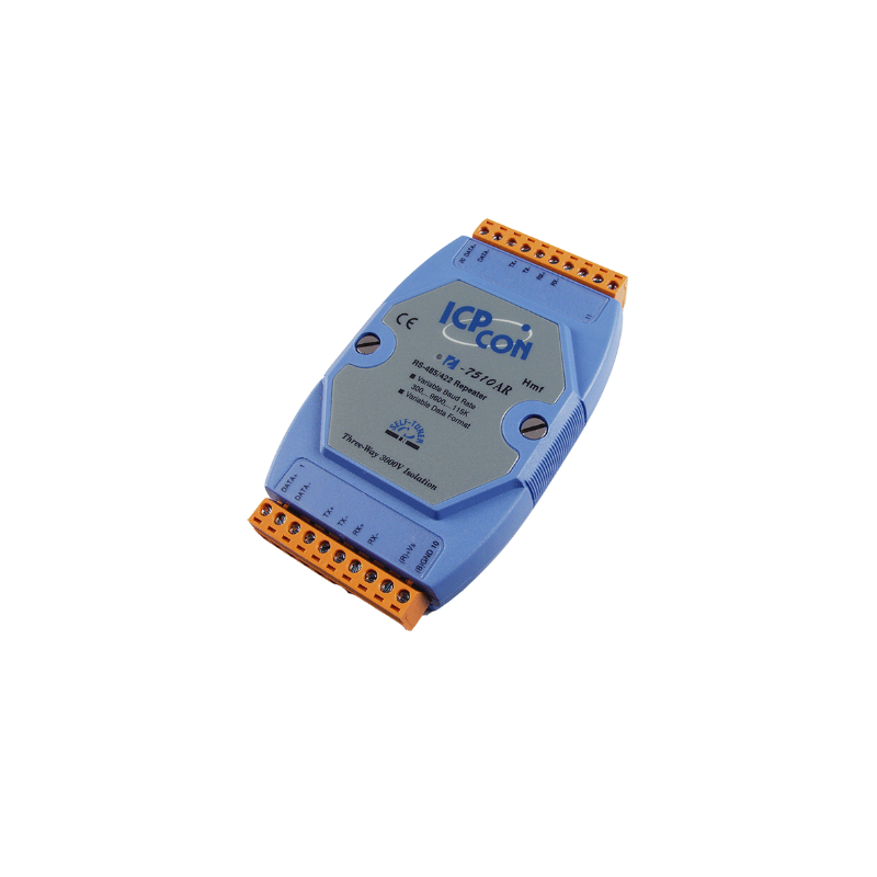 3-way Isolated RS485/422 Repeater and converter