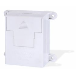 Wireless access control with a range of up to 50 meters. Relay output and can be controlled from 15 remote controls