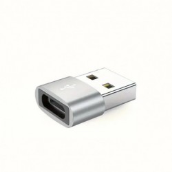 USB-C hunn → USB-A hann-adapter (USB 2.0) – 480 Mbps