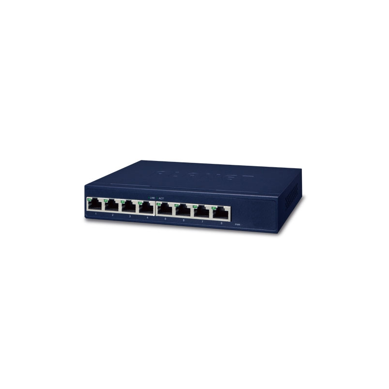 GSD-805 8-Port Gigabit Ethernet Switch - 16Gbps Bandwidth, Energy-Efficient Networking