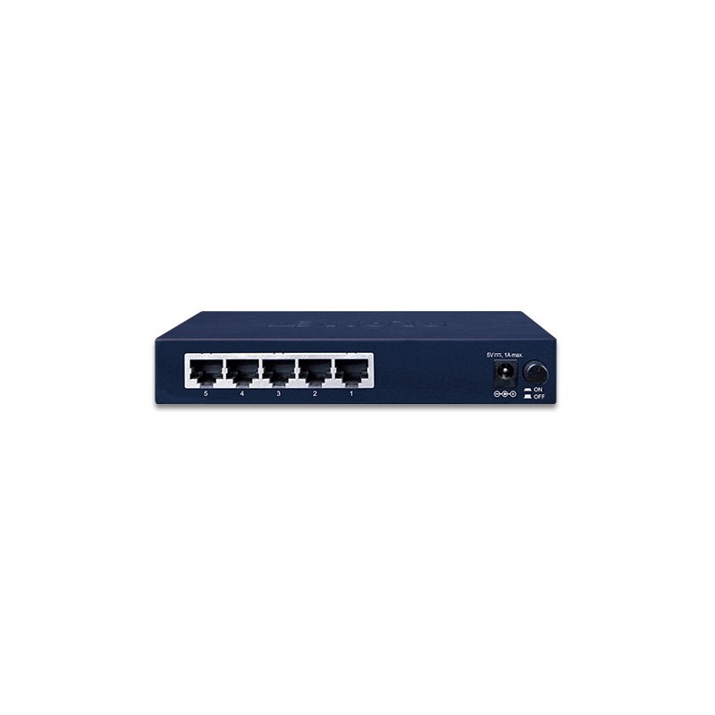 5-port Gigabit Ethernet switch - 10 Gbps bandwidth