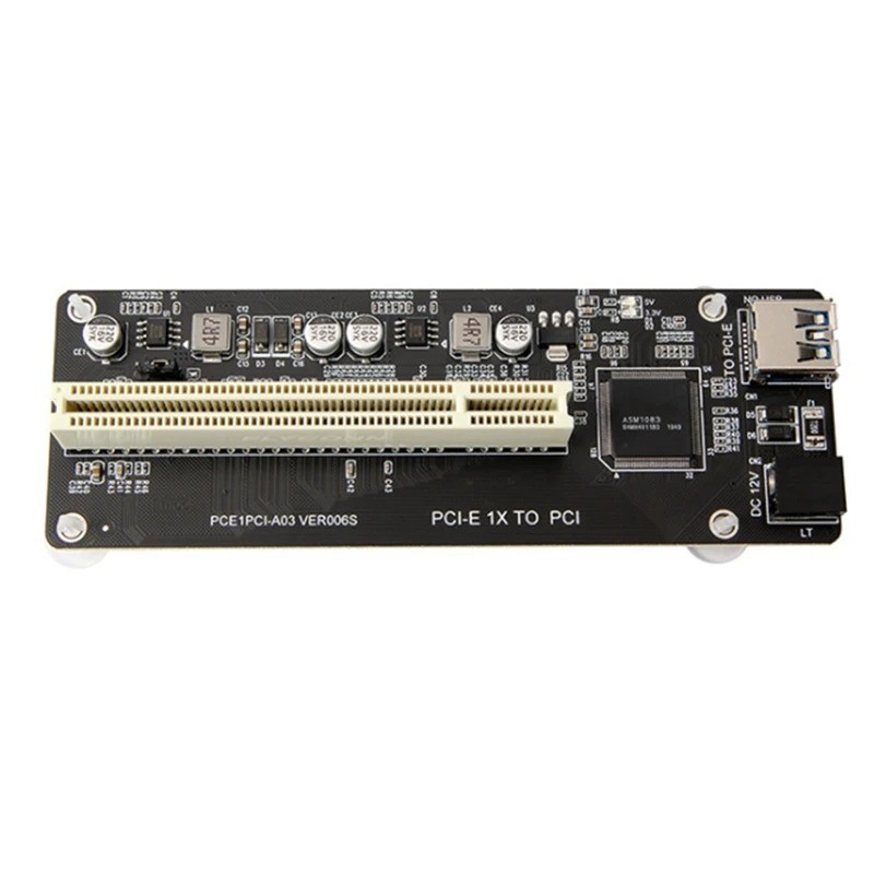 PCI Express til PCI-adapter - ekstern Plug & Play-støtte 2,5 Gbps hastighet