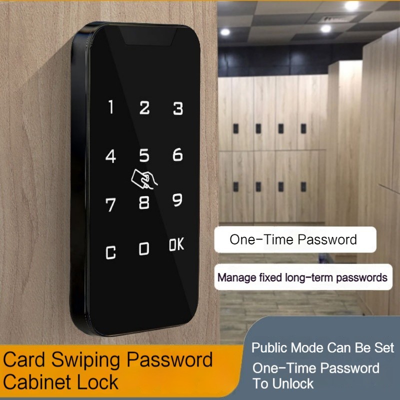 Secure Cabinet Lock with Touch & One-Time Password Access
