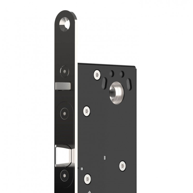 Electronic lock with 12 or 24V DC, holding force 1000 KG
