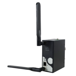 DIN-Mount WiFi Access Point: 867Mbps, PoE, Dual Band 2.4/5GHz