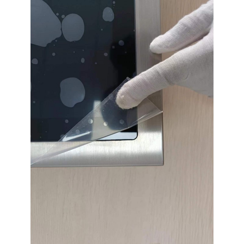 24" Panelmonitor TFT Touch, PCAP, Projisert berøring, VGA, HDMI, Stålfront, Medisinsk bruk Pharma bruk