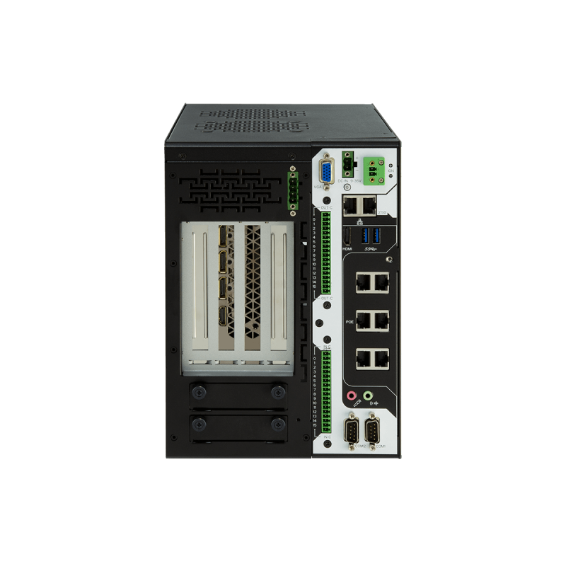 Industri AI-plattform - NVIDIA RTX 3070 eller Dual Tesla T4 GPUer, 10. generasjon Xeon® Core™ - 6 GbE PoE