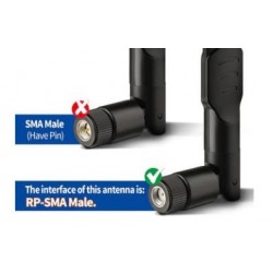 RP-SMA-antenne, 8dBi Wifi, kabel IPX IPEX U.FL MHF4, M.2 NGFF, Intel AX200NGW 8265AC 8265NGW 7265AC 9560AC M.2 NGFF