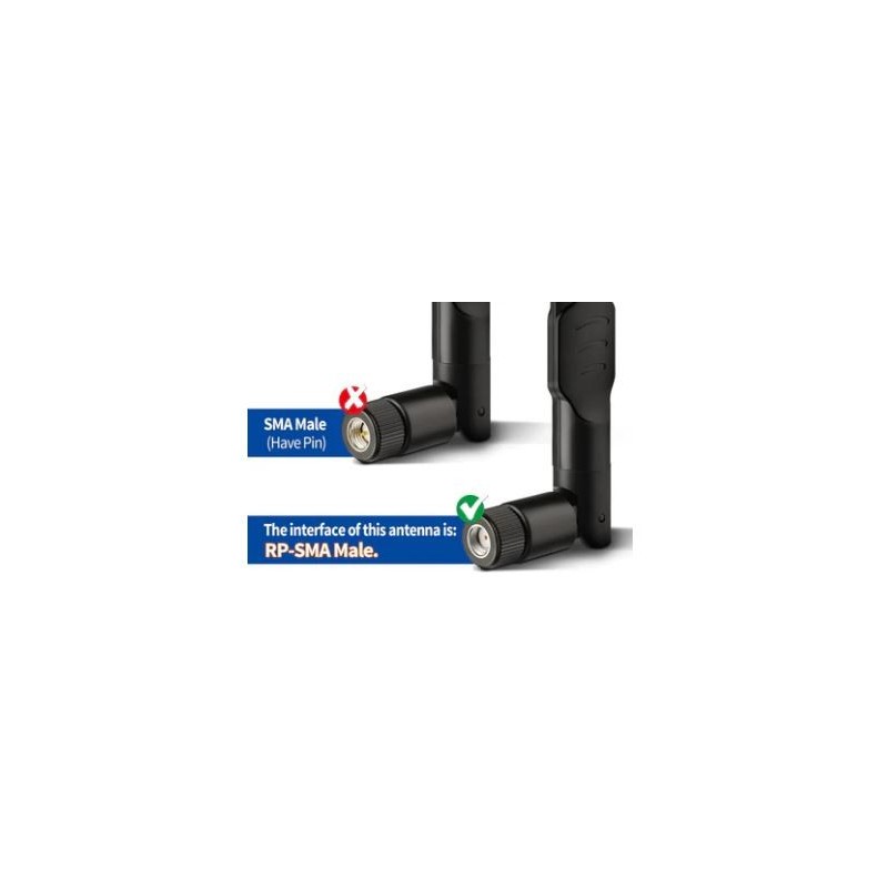 RP-SMA-antenne, 8dBi Wifi, kabel IPX IPEX U.FL MHF4, M.2 NGFF, Intel AX200NGW 8265AC 8265NGW 7265AC 9560AC M.2 NGFF