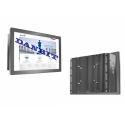 Panel PC12.1" Wide Screen TFT Celeron J6412, 2XHDMI, USB3.0 2x LAN/ethernet 24Vdc, Stainelss Steel 316 Sinligh, High Brughtness