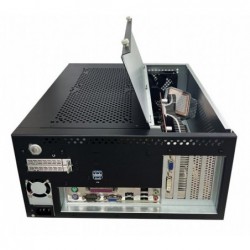 Industrial Wall mount Mini ATX with easy acces GPU card expansion