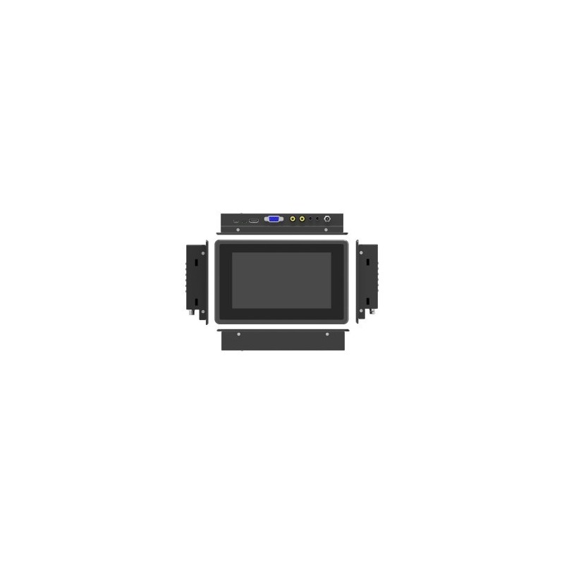 7” Industrial Touchscreen Monitor - High Brightness, IP64 Rated Multi-Touch Outdoor