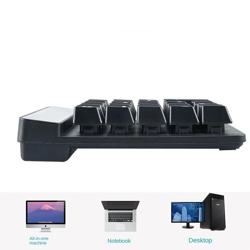 Eksternt numerisk tastatur - USB-grensesnitt - 19 taster