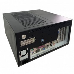 Industrial Wall mount Mini ATX with easy acces GPU card expansion