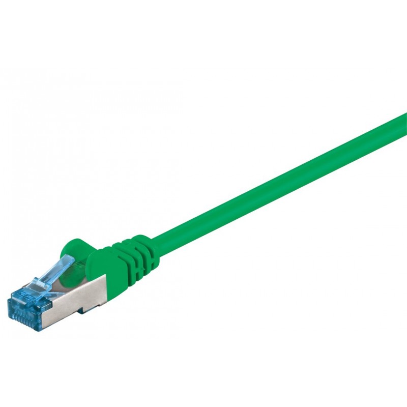 Fire Retardant Cat. 6A RJ45 Network Cable - 10M Green