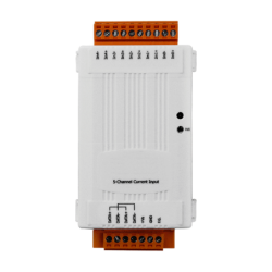 5 Analog Inputs 0-20mA/4-20mA with DCON MODBUS RTU