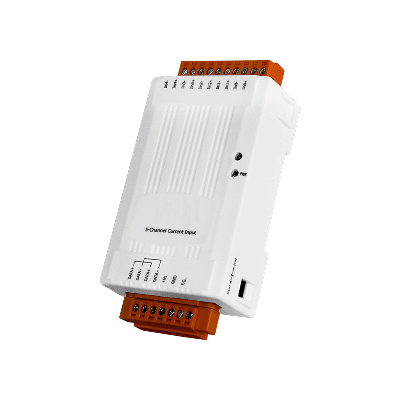 5 analoge innganger 0-20mA/4-20mA med DCON MODBUS RTU